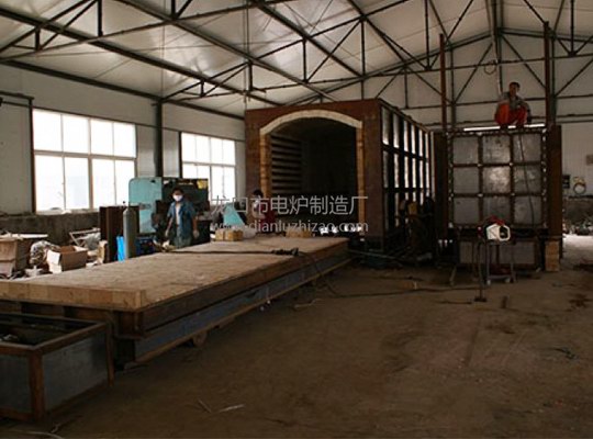 大型全纖維臺(tái)車爐